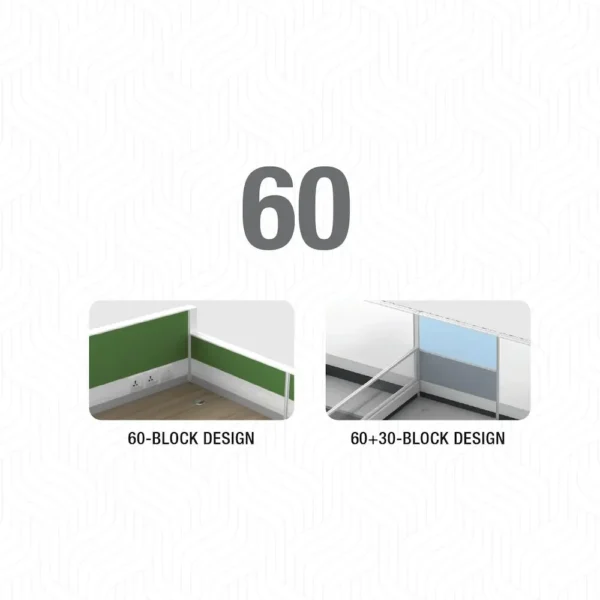 60mm Profile Partition Panel