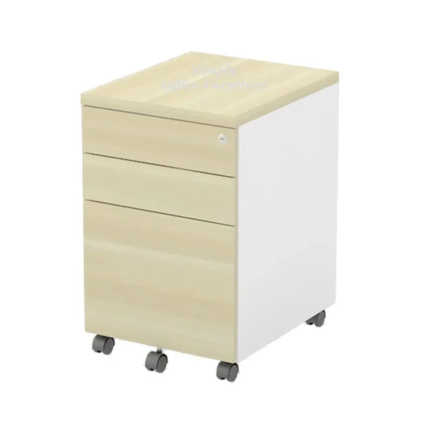 2D1F Mobile Pedestal (Boras Ash)